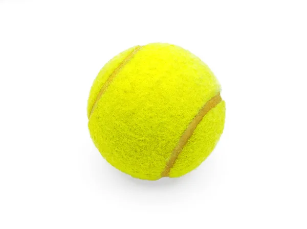 Palla da tennis su sfondo bianco — Foto Stock