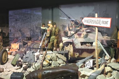 Anıt Müzesi Battle Normandiya. Bayeux, Fransa