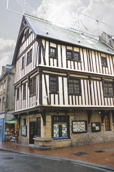 On the streets of Bayeux. Normandy, France — Stock Photo, Image