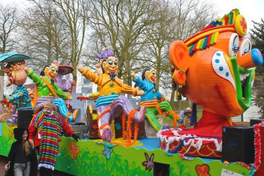 gorinchem içinde yıllık kış karnavalı. 9 Şubat 2013, nethe