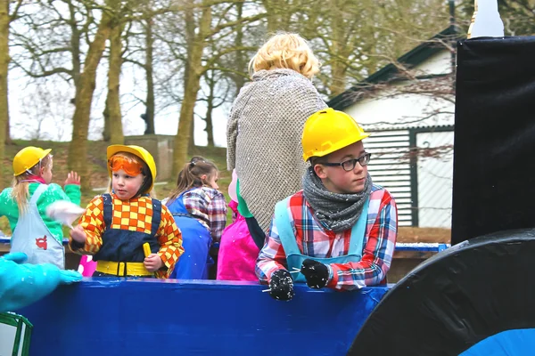 Carnevale invernale annuale a Gorinchem. 9 febbraio 2013, The Nethe — Foto Stock