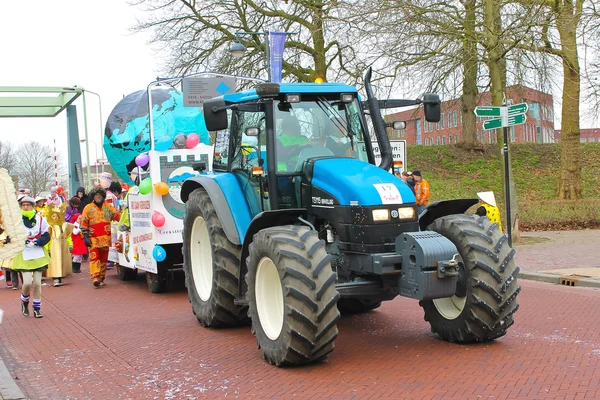 Každoroční zimní Karneval ve městě gorinchem. 9. února 2013, nethe — Stock fotografie