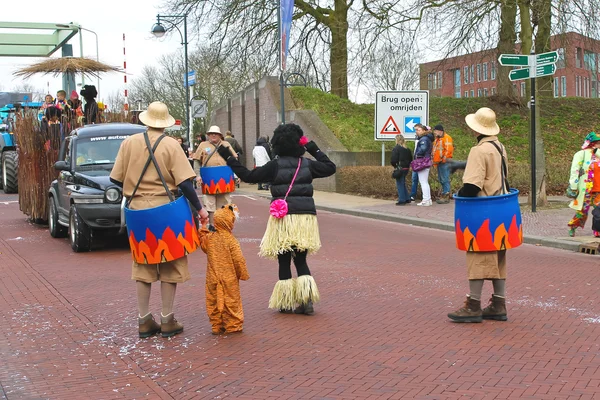 Carnaval Anual de Inverno em Gorinchem. 9 de fevereiro de 2013, The Nethe — Fotografia de Stock