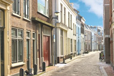 gorinchem Hollanda kasabasında. Hollanda