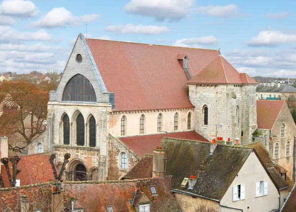 Chartres Fransız şehir genel görünümü — Stok fotoğraf