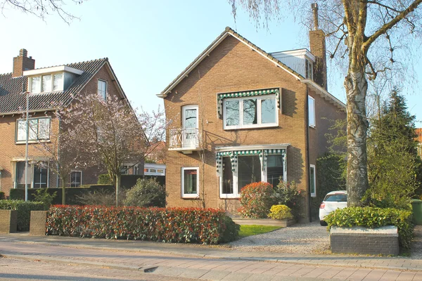 House in the suburb. Netherlands — Stock Photo, Image