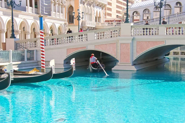 Venezianische hotel in las vegas — Stockfoto