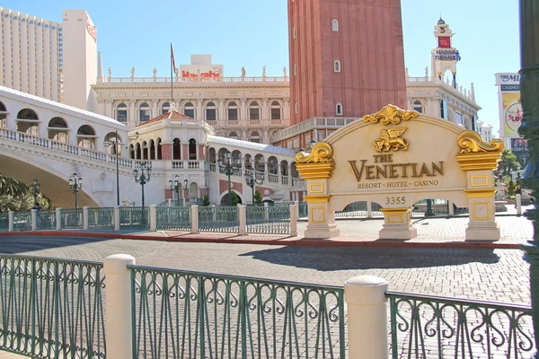 Venetiaanse hotel in las vegas — Stockfoto