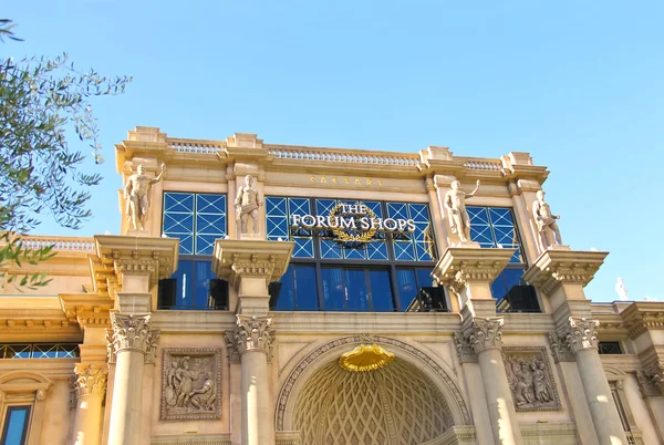 Winkelcentrum "de forum shops" in caesar's palace in las vegas — Stockfoto