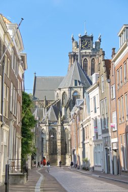 Grote kerk Kilisesi, dordrecht ana çekim.