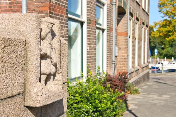 Monumento na cidade holandesa de Dordrecht, Países Baixos — Fotografia de Stock