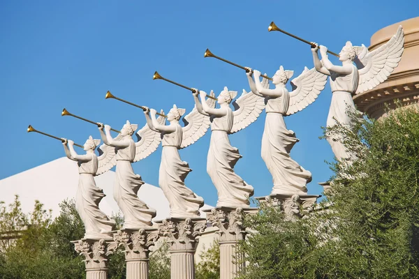 las vegas'ın Sezar'ın sarayında cherubs heykelleri