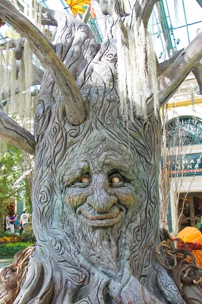 Herbstthema in einem Gewächshaus im bellagio hotel in las vegas — Stockfoto