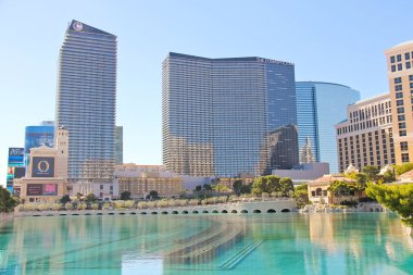 fontein in het bellagio hotel in las vegas