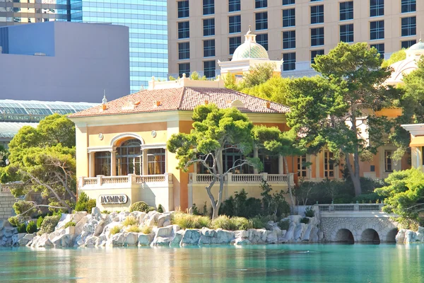 Fontän i bellagio hotel i las vegas — Stockfoto