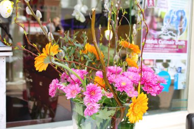 Paskalya vitrin Restoran le mariage Delft, Hollanda