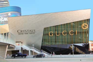 las Vegas'ta kristalleri alışveriş merkezi