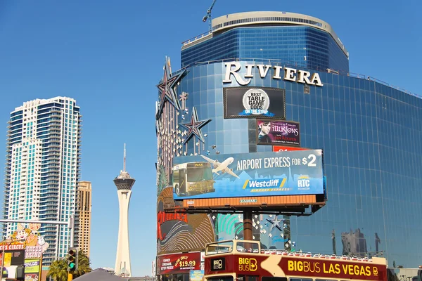 Riviera Hotel and Casino in Las Vegas — Stock Photo, Image