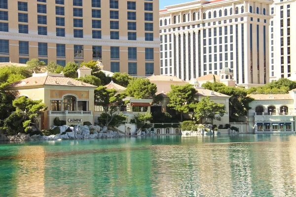 Fountain in Bellagio Hotel in Las Vegas — Stock Photo, Image