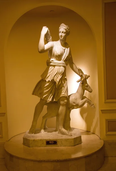 Статуя во дворце Цезаря в Лас-Вегасе — стоковое фото