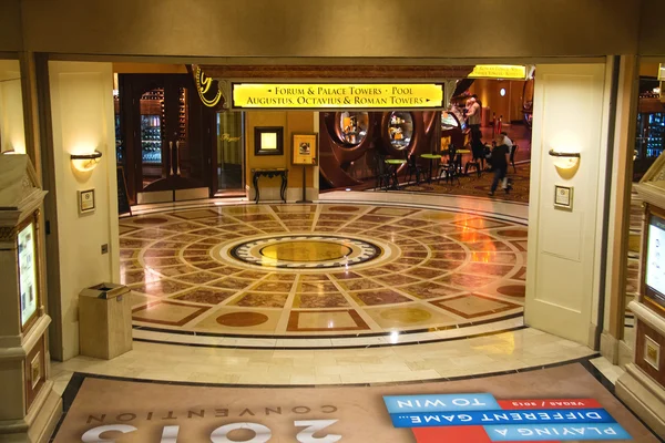 Lobby in Caesar's Palace in Las Vegas — Stock Photo, Image