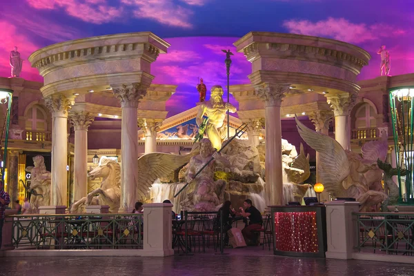 Lobby in Caesar's Palace in Las Vegas — Stock Photo, Image