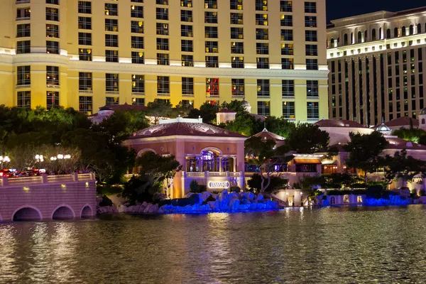 Fountain in Bellagio Hotel in Las Vegas — Stock Photo, Image