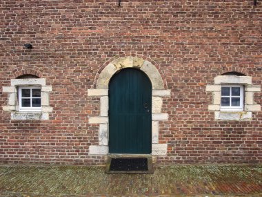 Kasteel hoensbroek, en ünlü Hollandalı kaleler. Heerle