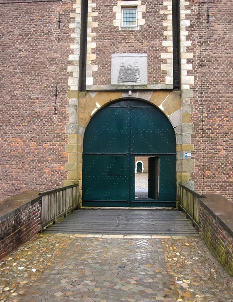 Kasteel hoensbroek, een van de meest beroemde Nederlandse kastelen. Heerle — Stockfoto