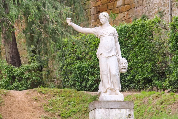 Escultura nos jardins de Boboli. Florença, Itália — Fotografia de Stock