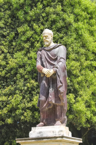 Sculptură în grădinile Boboli. Florența, Italia — Fotografie, imagine de stoc