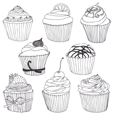 cupcake renk kümesi