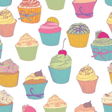 cupcake renk kümesi