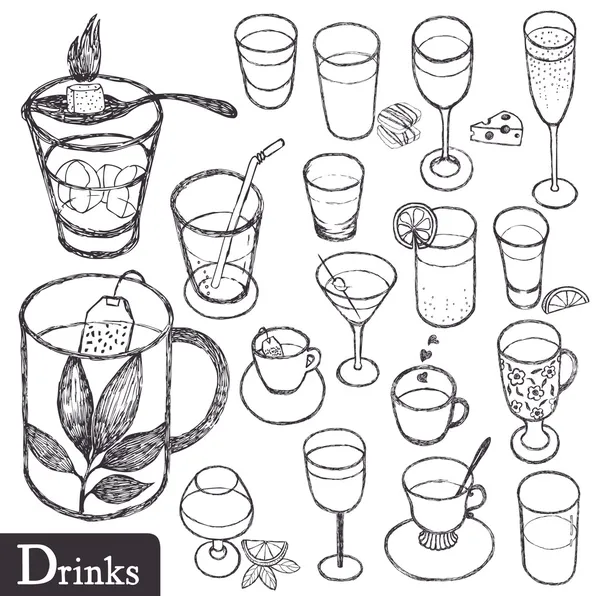Напитки — стоковый вектор