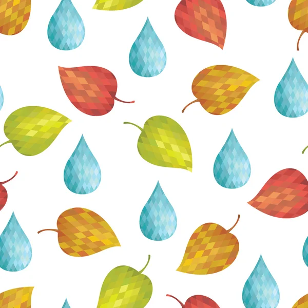 Fondo abstracto otoño — Vector de stock