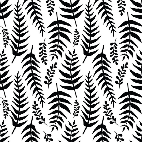 Fern seamless background