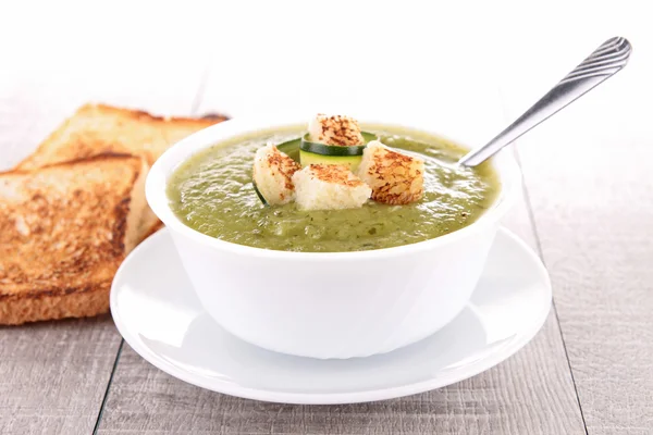 Schüssel Suppe — Stockfoto