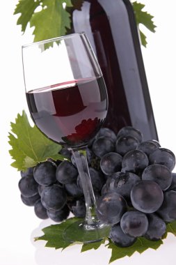 Isolated red wine