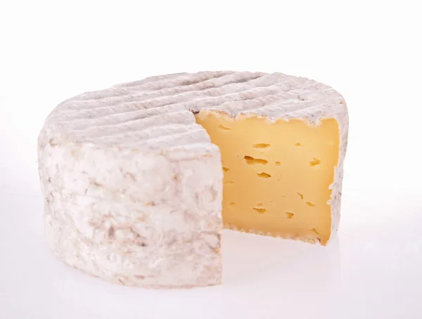 Ізольована сиру — стокове фото