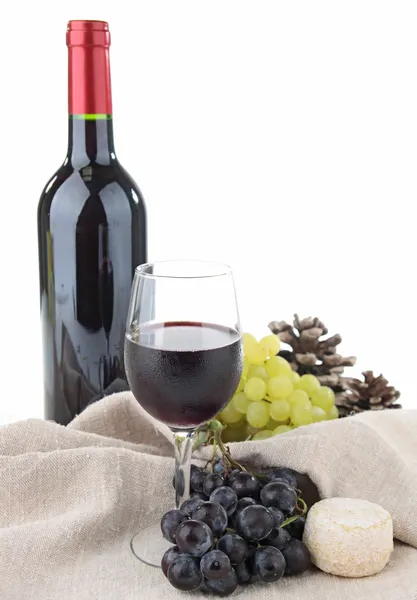 Red wineglass — Stock Photo, Image