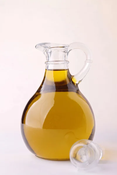 Olive oil carafe — Stock Photo, Image