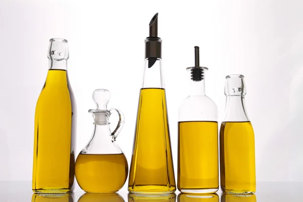 Olive oil carafe — Stock Photo, Image