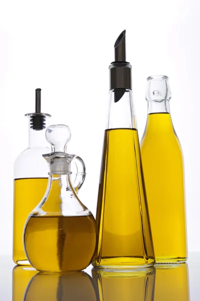 Асортимент оливкової олії — стокове фото