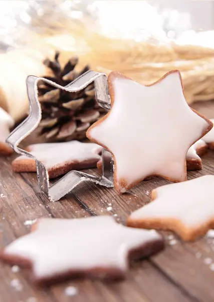 Kerst koekjes — Stockfoto