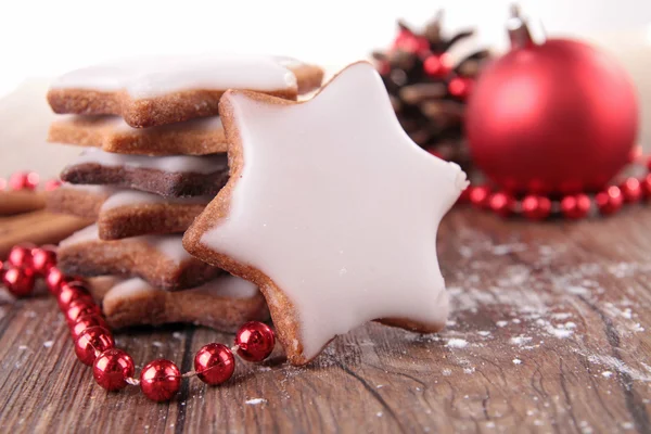 Kerst koekjes — Stockfoto