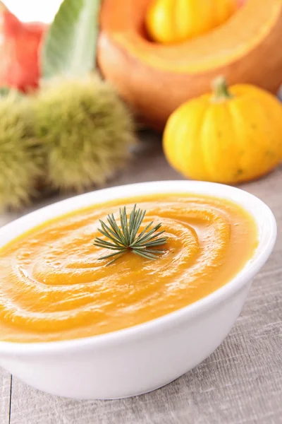 Zuppa di zucca — Foto Stock