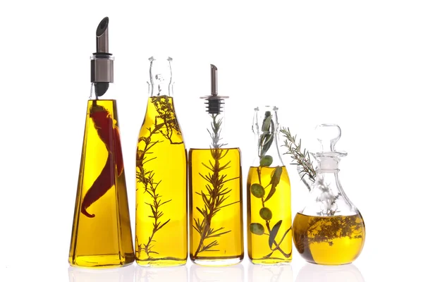 Bottle of cooking oil — Stock Photo, Image