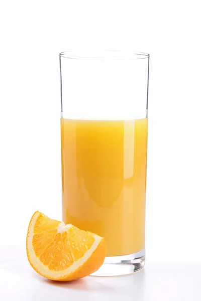 Geïsoleerde jus d'orange — Stockfoto