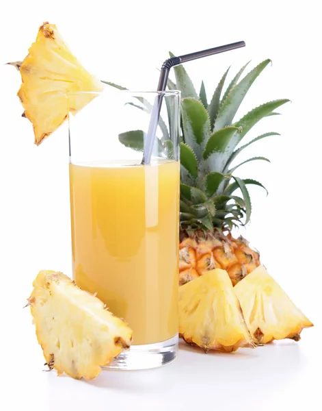 Ananas suyu — Stok fotoğraf