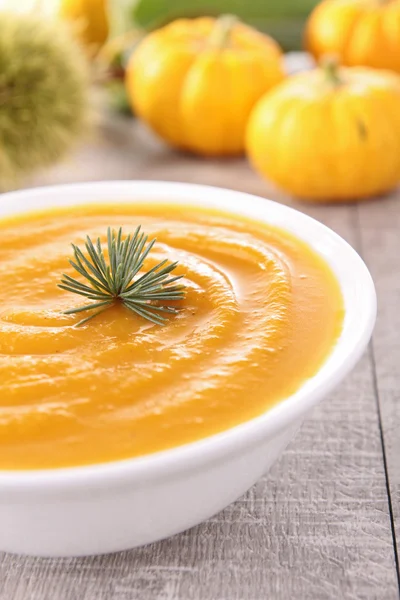 Sopa de calabaza — Foto de Stock